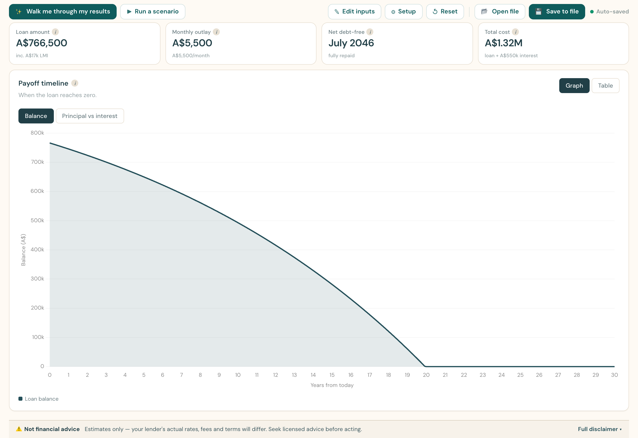 Mortgage Planner preview